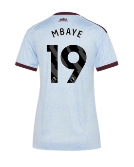 Aston Villa Ibrahim Mbaye #19 Maglia Gara Terza Repliche 2026-27 Donna Maniche Corte Aston Villa Ibrahim Mbaye #19 Maglia Gara Terza Repliche 2026-27 Donna Maniche Corte